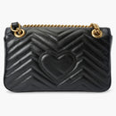Gucci GG Marmont Bag Small Matelasse Negro