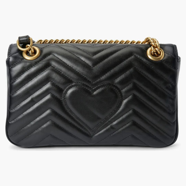 Gucci GG Marmont Small Matelasse Bag Black
