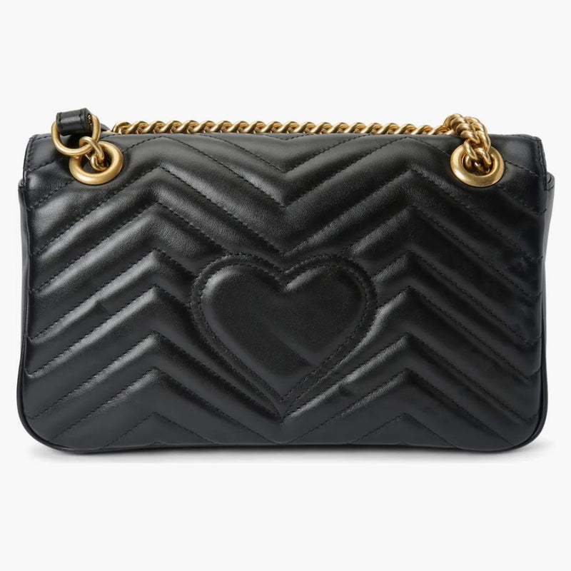 Gucci GG Marmont Small Matelasse Bag Black