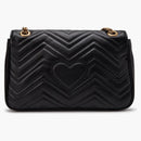 Gucci GG Bolso de hombro Marmont Matelasse Medium Black