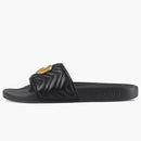 Gucci Matelasse Slide Black Double G