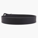 Gucci Matte Black Black G cinghia G pelle da 1,5 W 1,5W