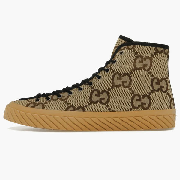 Gucci Maxi Gg High Top Beige Ebony