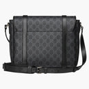 Gucci Messenger Bag GG Supreme Canvas Black/Gray