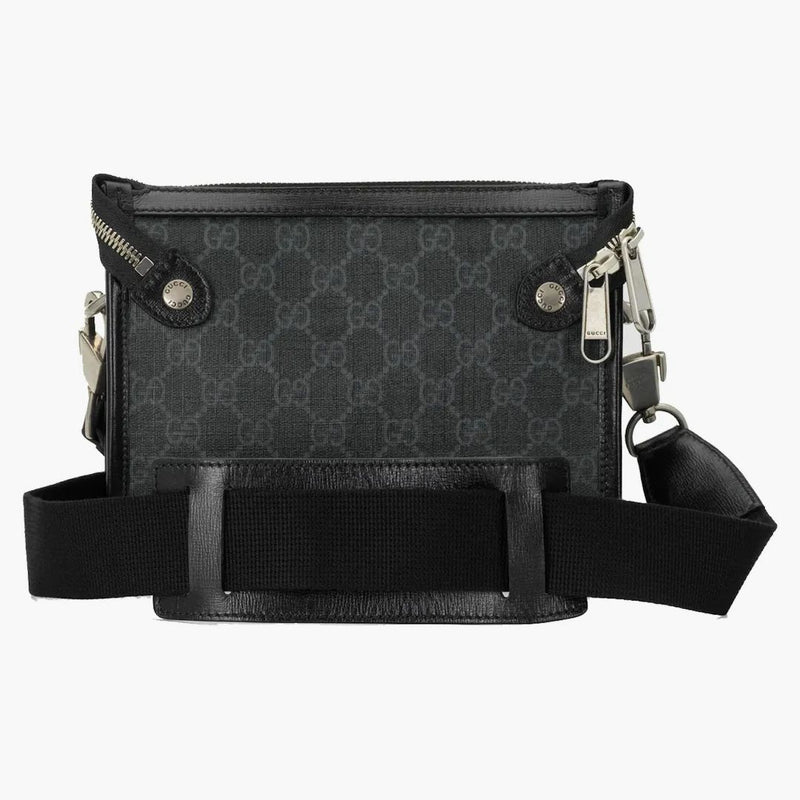 Gucci Messenger Bag With Interlocking G Black