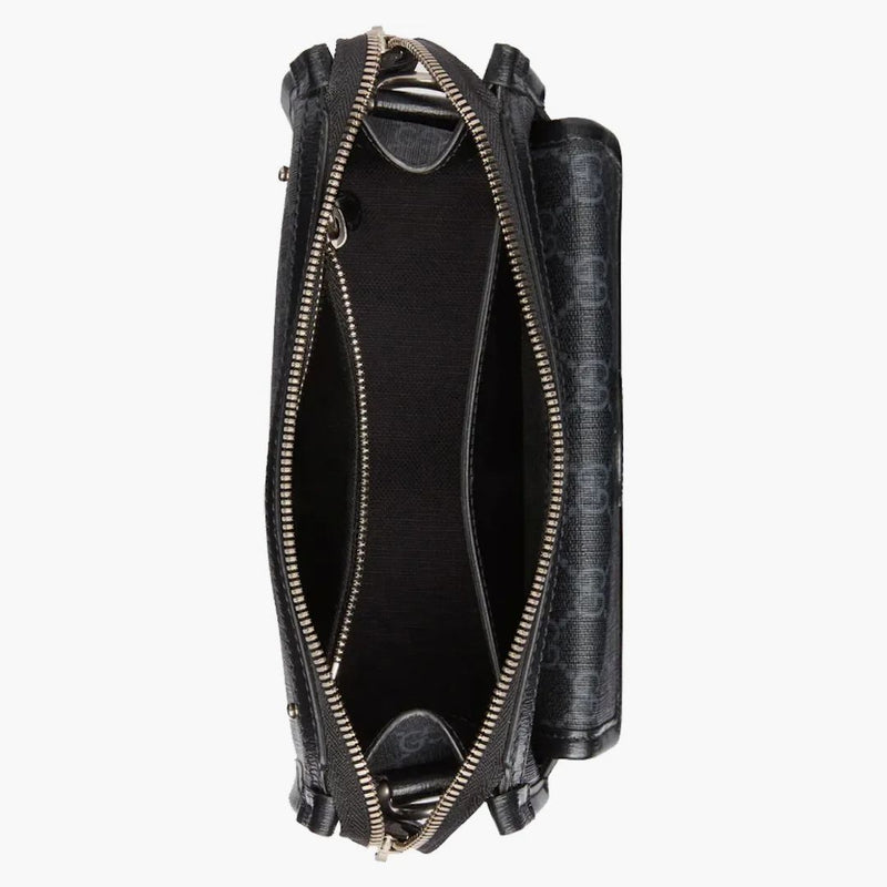 Gucci Messenger Bag With Interlocking G Black