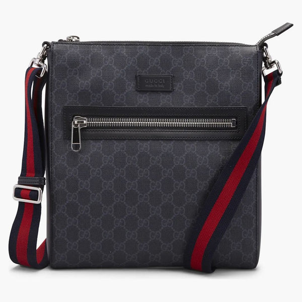 Gucci Messenger Gg Supreme Black/grey