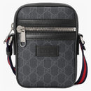 Gucci Messenger GG Supreme Blue/Red Web Small Black