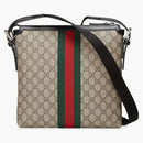 Gucci Messenger Supreme Web Gg Brown/red/green