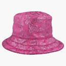 Gucci Metallic GG Bucket has pink