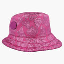Gucci Metallic GG Bucket has pink