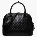 Gucci Microguccissima Dome Bag Black