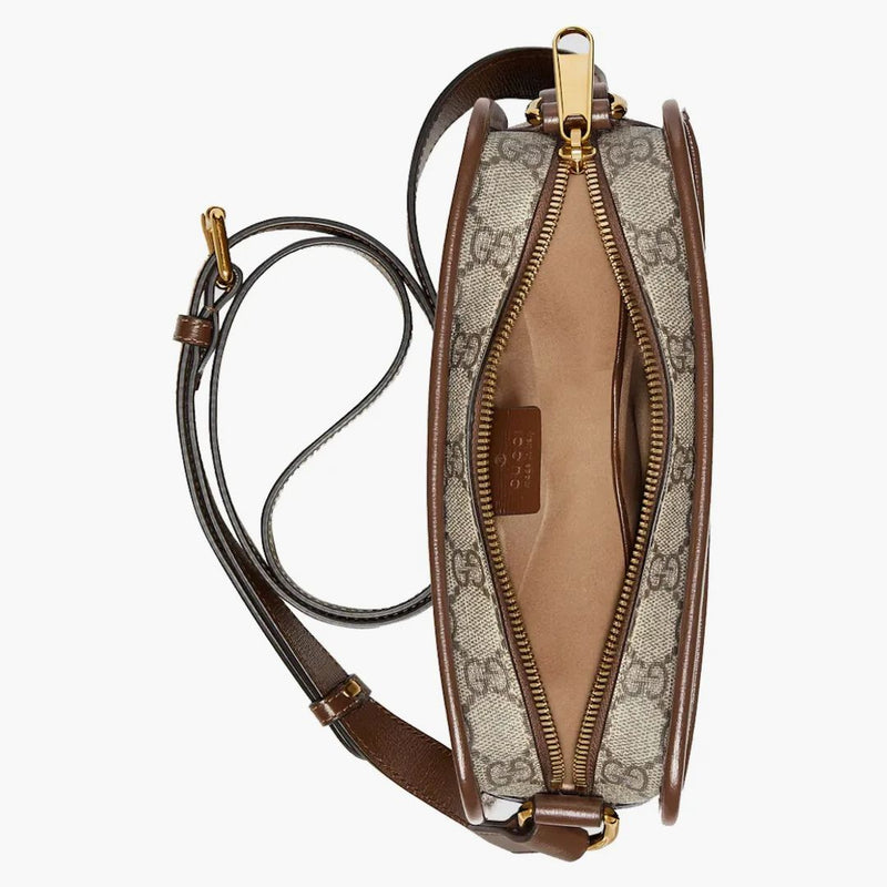 Gucci Mini Bag with Interlocking G Beige/Ebony