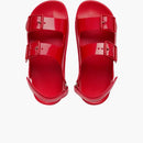 Gucci Mini Double G sandální červená guma