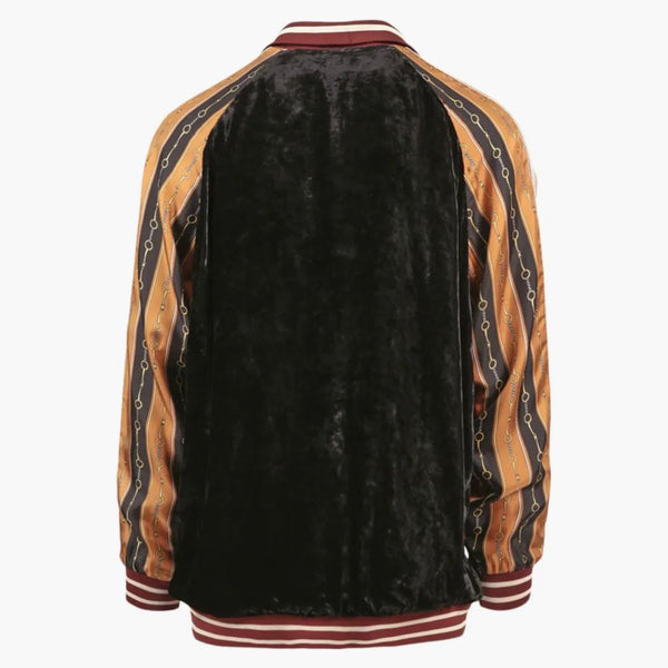 Gucci Mixed Media Track Jacket Black