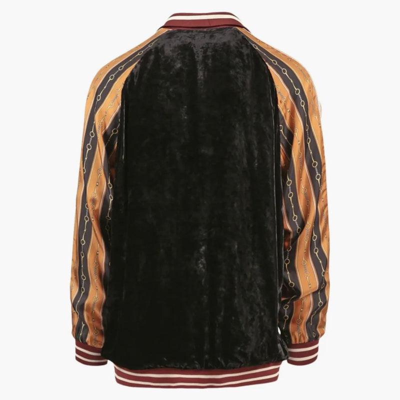 Gucci Mixed Media Track Jacket Black