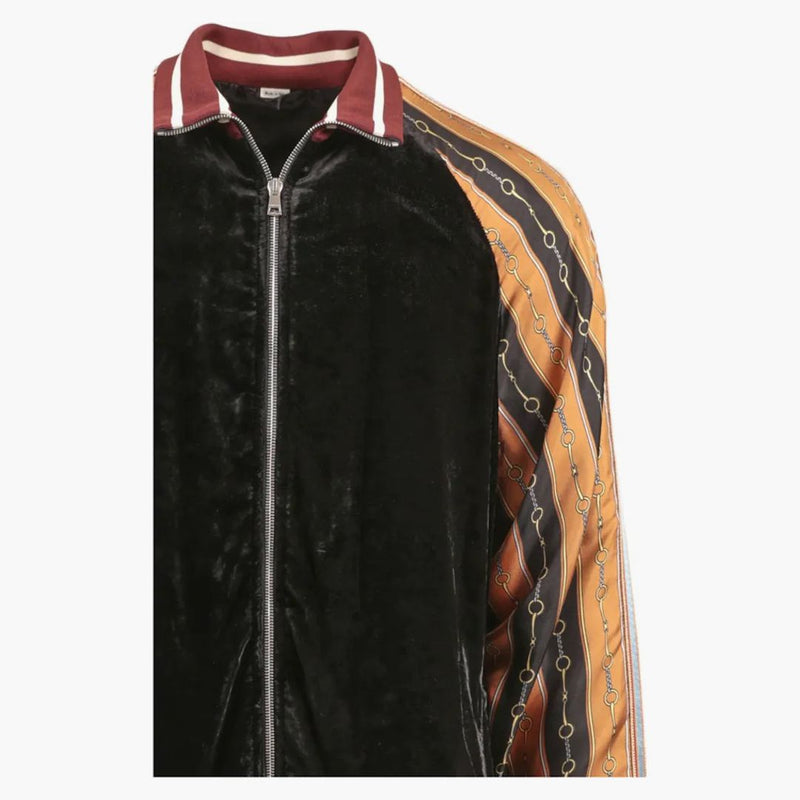 Gucci Mixed Media Track Jacket Black