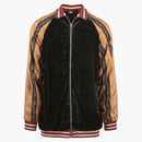 Giacca per binari mista miste Gucci Black