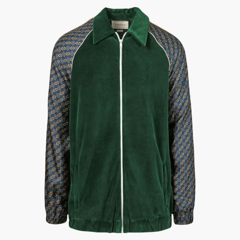 Gucci Mixed Media Track Jacket Yard