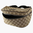 Gucci monogram pochette axelväska brun