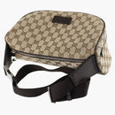 Gucci monogram pochette axelväska brun