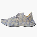 Gucci Monogram Run Sneaker Beige Blue