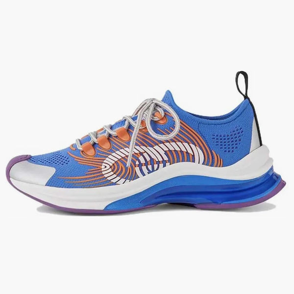 Gucci Monogram Sneakers Blue Orange (kobiety)