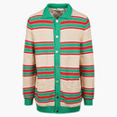 Gucci Multi Striped Sweater Green/Ivory