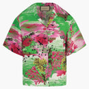 Gucci Music Ocean Print Bowling Shirt Multi
