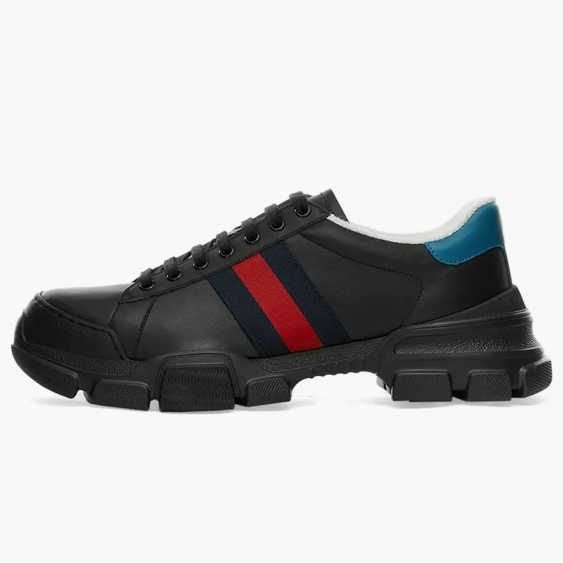 Gucci Nathan Web Marathon Black Classic Blue