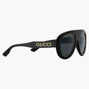 Occhiali da sole Gucci Navigator Frame Black (691373 J0740 1012)