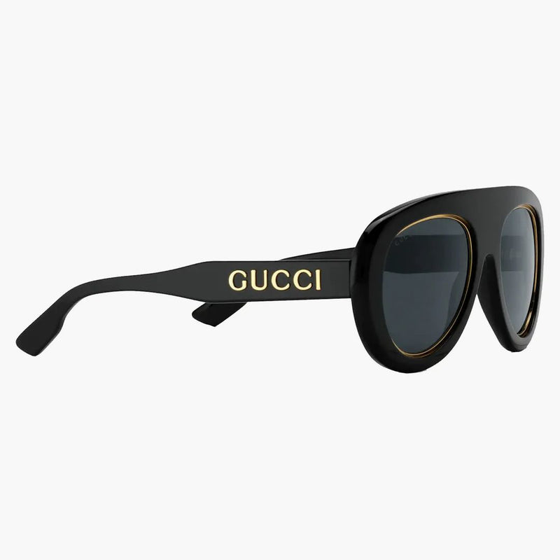 Occhiali da sole Gucci Navigator Frame Black (691373 J0740 1012)