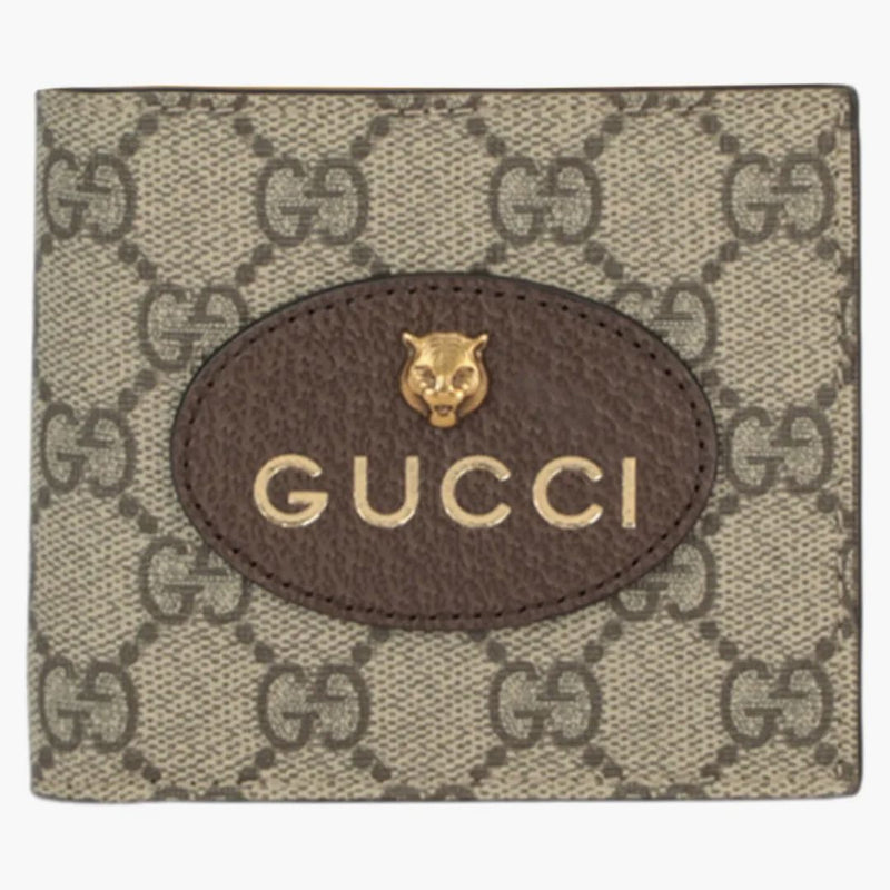 Gucci Neo Vintage Bi-fold Wallet Ebony/new Maple Crop