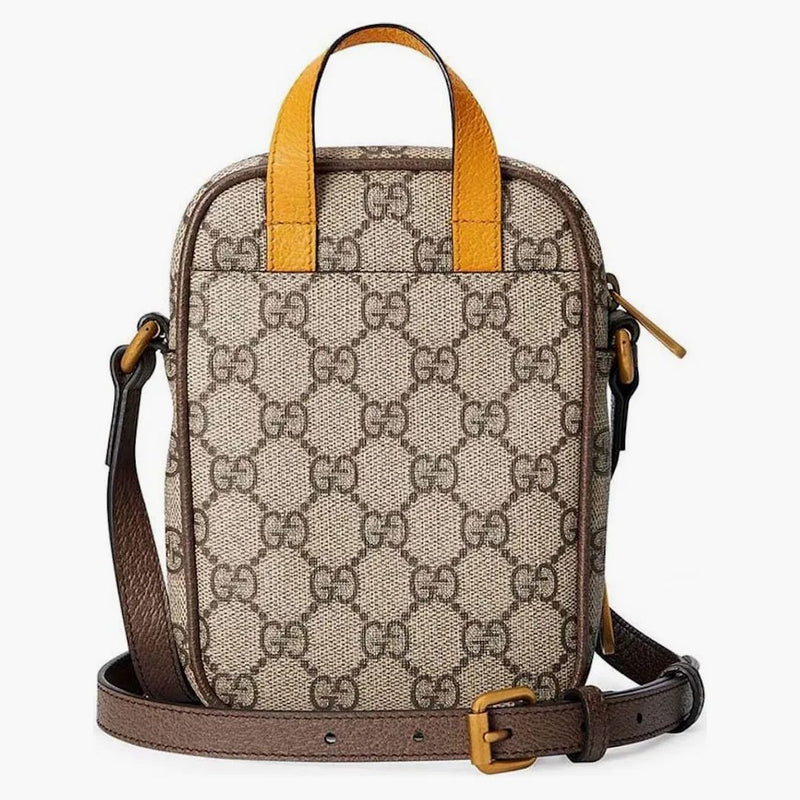 Gucci Neo Vintage GG Supreme Small Crossbody Beige