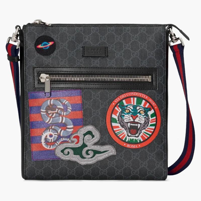 Gucci Night Courier Messenger GG Supreme Black