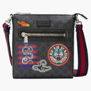 Gucci Night Courrier Messenger GG Supreme Black/Gray