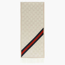 Gucci Nikky Wool Scarf Sand/Blue