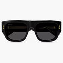 Gucci Nouvelle Vague Square Sunglasses Black (0400017942423)