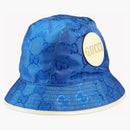 Gucci Off The Grid Bucket has Blue/Beige