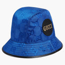 Gucci z kbelíku mřížky má modrou