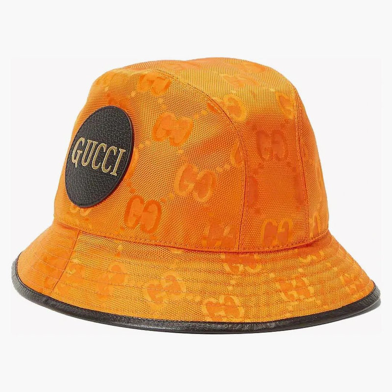 Gucci z kbelíku mřížky má oranžovou/černou