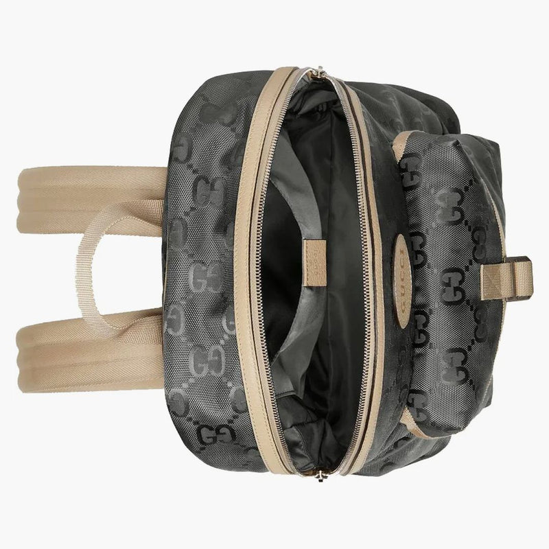 Gucci off the grid gg backpack dark gray