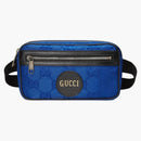 Gucci fuori dalla borsa GG blu blu