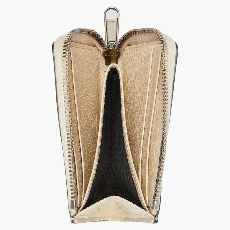 Gucci från rutnätet mini plånbok mörkgrå