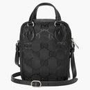 Gucci z černé tašky na mřížku