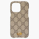 Gucci Ophidia Case for iPhone 13 Pro Beige/Ebony