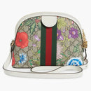 Gucci Ophidia Dome Crossbody GG Supreme Flora Ivory/Beige