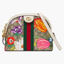 Gucci Ophidia Dome Crossbody GG Supreme Flora Ivory/Beige