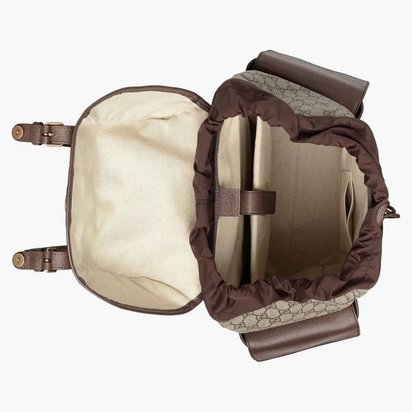 Gucci Ophidia GG Batock Medium Beige/Ebony