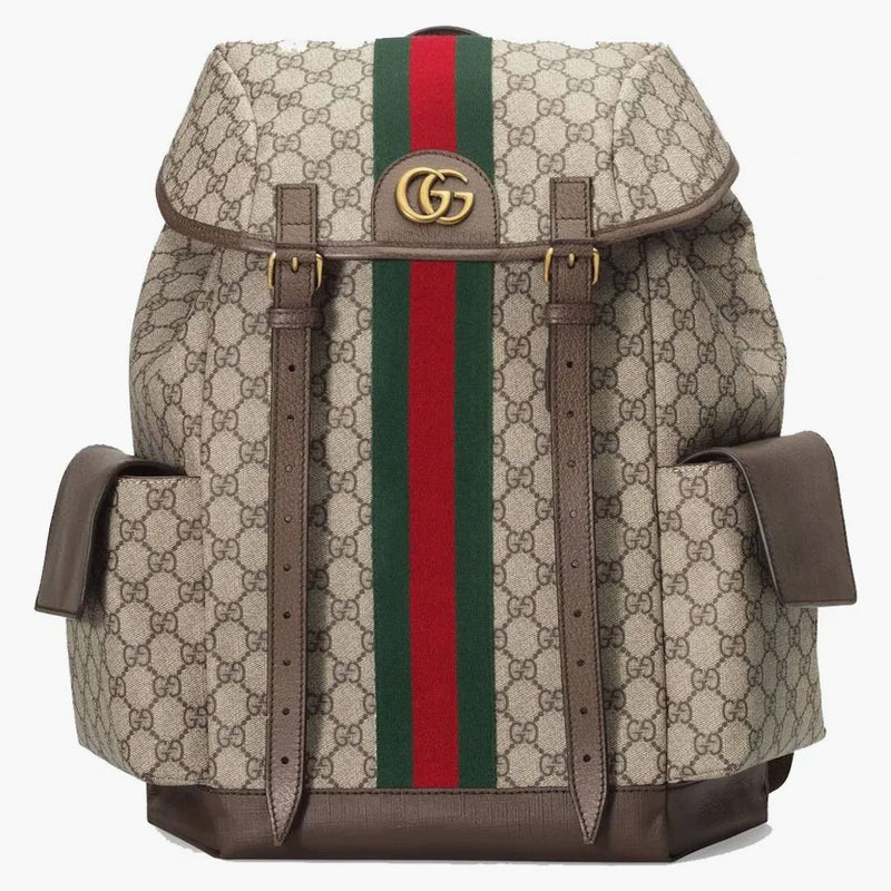 Gucci Ophidia GG Batock Medium Beige/Ebony